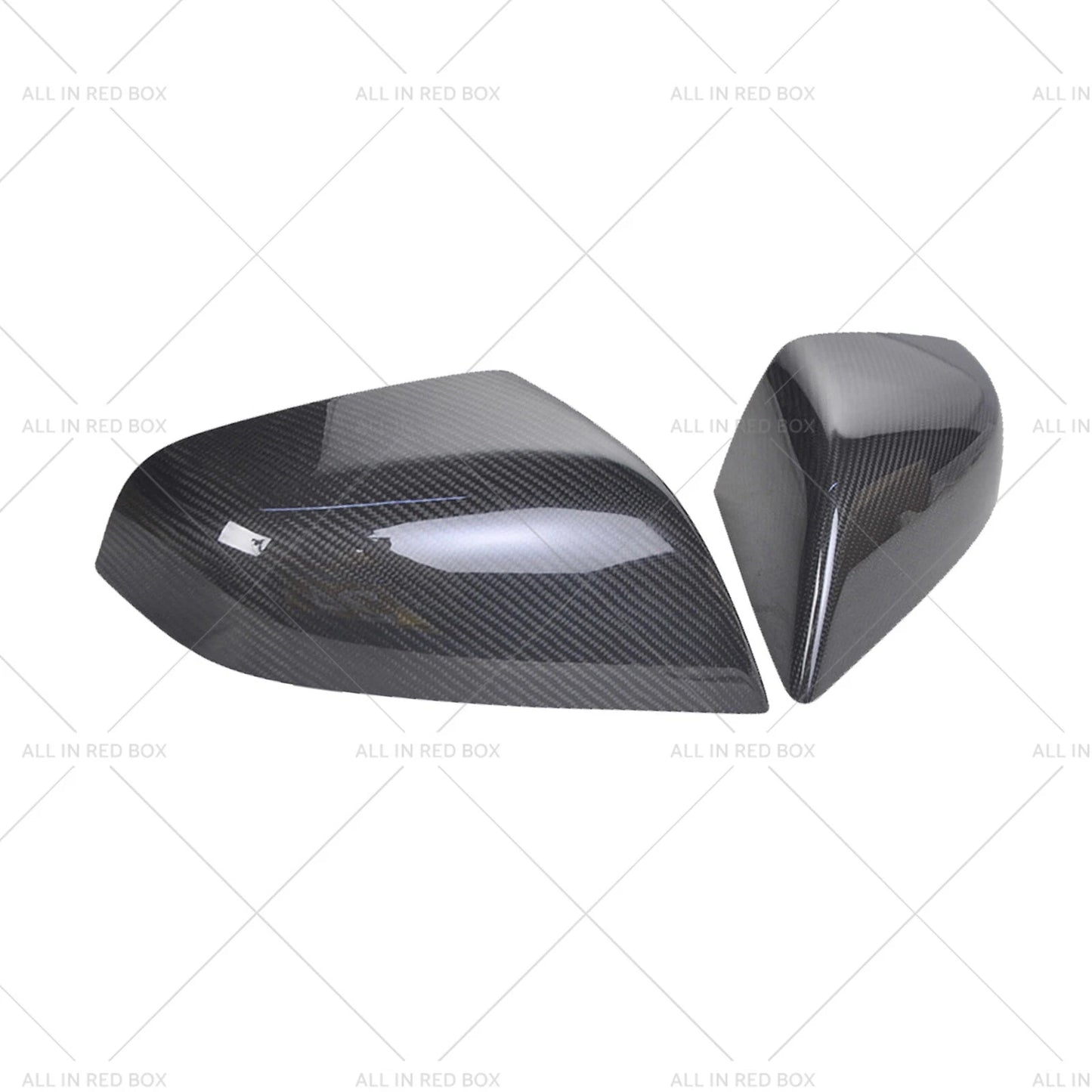 Carbon Fiber Wing Side Mirror Covers for Tesla Model S (2012-2023)