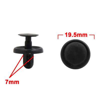 100pcs Plastic Rivets Clips & Fastener Remover for Toyota