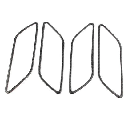 Carbon Fiber Inner Door Handle Frame Cover Trim for Audi A3 S3 (2014-2018)
