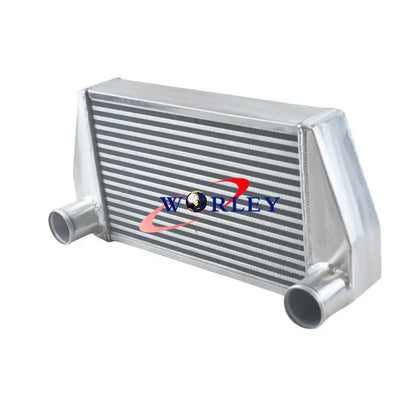 Universal V Mount Turbo Intercooler FMIC 25x12x3.5 2.75" Inlet Outlet