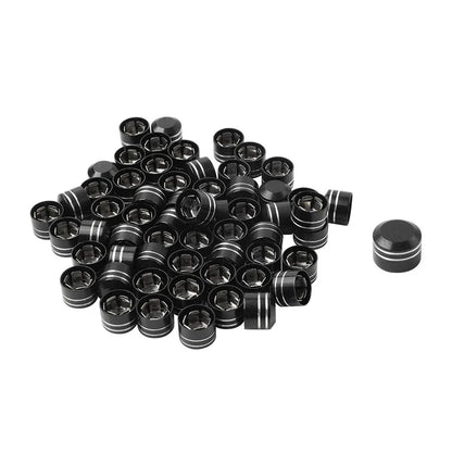 60 x Motorcycle Chrome Engine Bolt Caps Covers for Harley Twin Cam (1999-2017)