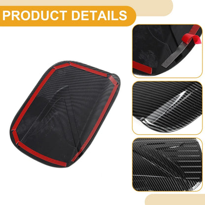 Fuel Tank Door Cap for Hyundai Palisade 2019-2025 Gas Tank Flap Carbon Fiber