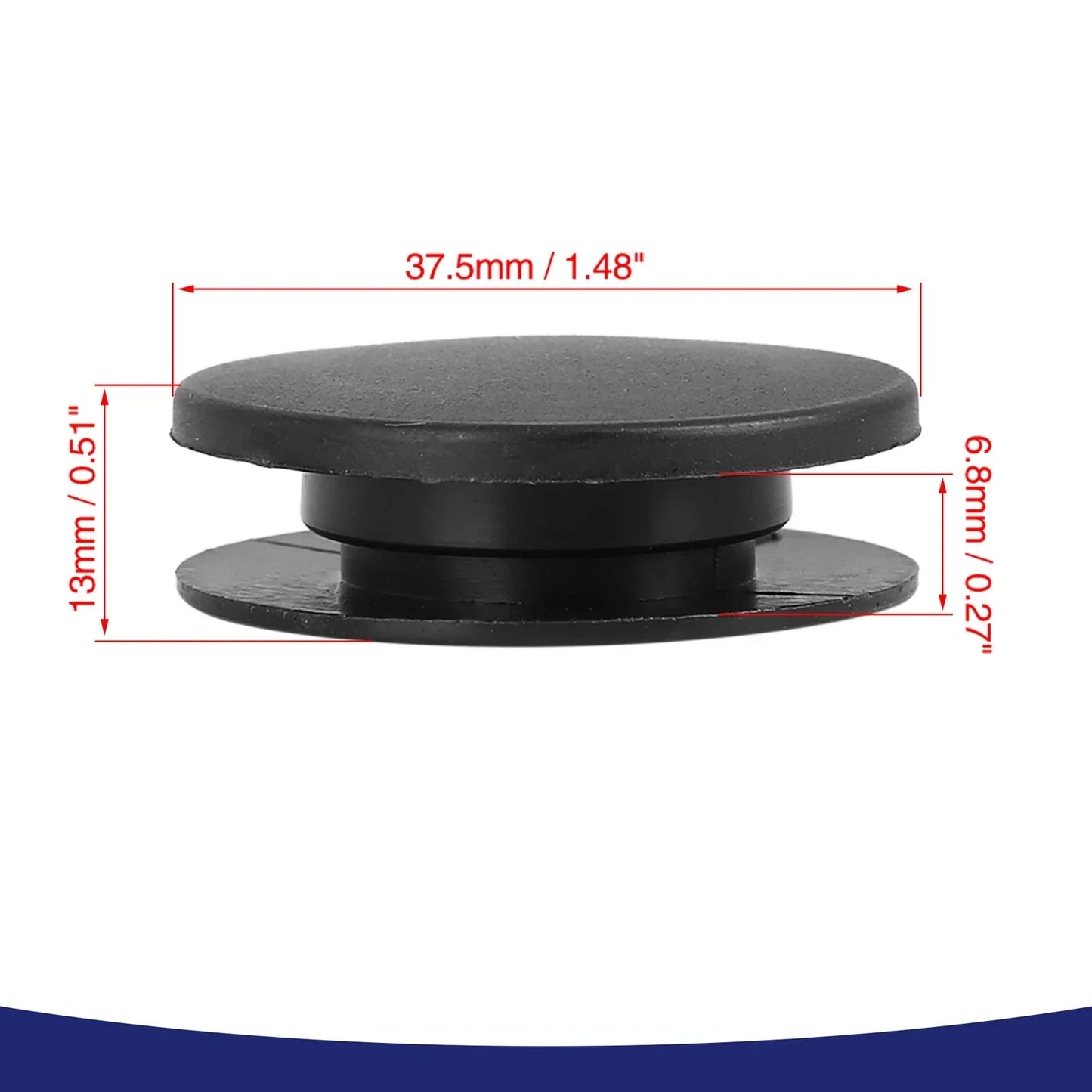 Car Floor Mat Clips 1.48 Inch for Mercedes GLK SLK ML RS 350 600 (2008-2015)