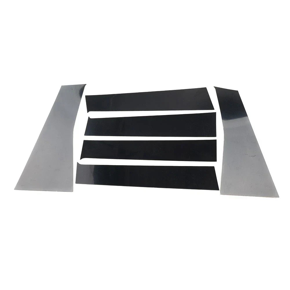 6 x Pillar Post Door Window Cover Trim for Mitsubishi Pajero Sport (2016-2023)