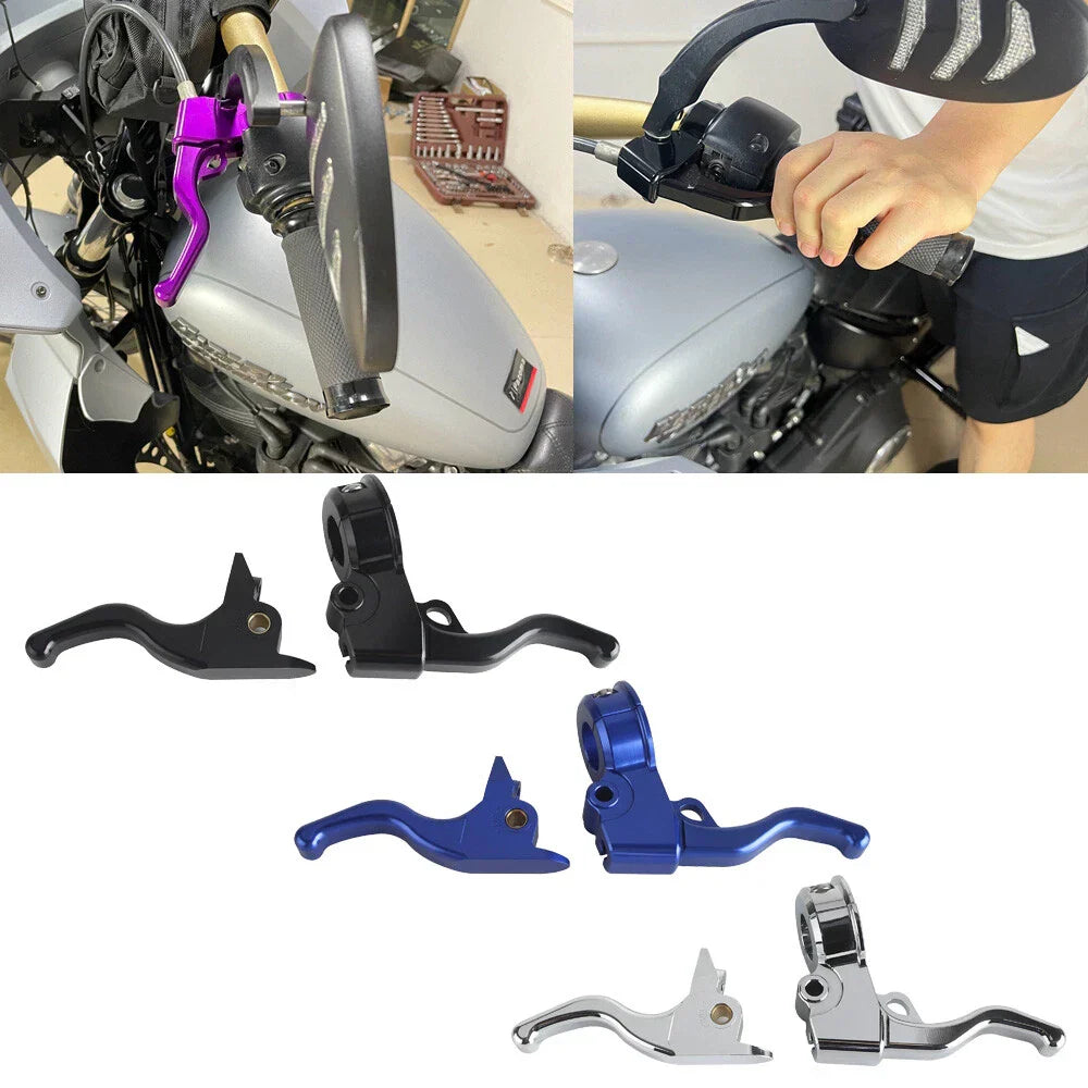 Hand Brake Clutch Levers for Harley Touring Road Glide CVO FLTRXSE