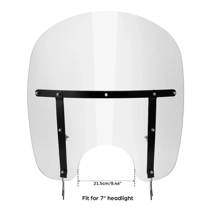 Windscreen Windshield for Harley Softail Slim FLS FLST FLSTF (2000-2017)