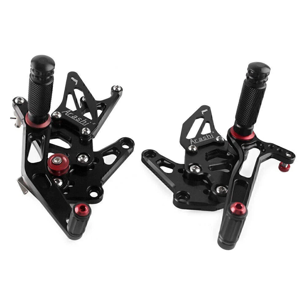 CNC Rearset Foot Pegs for Suzuki Hayabusa GSX1300R (1999-2020)