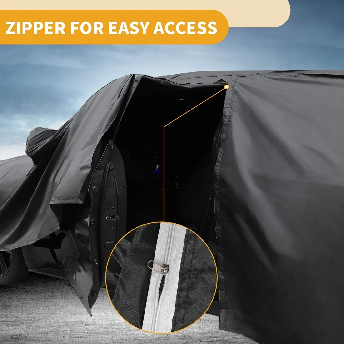 All Weather Car Cover for Honda CR-V Black 210T (2017-2023)