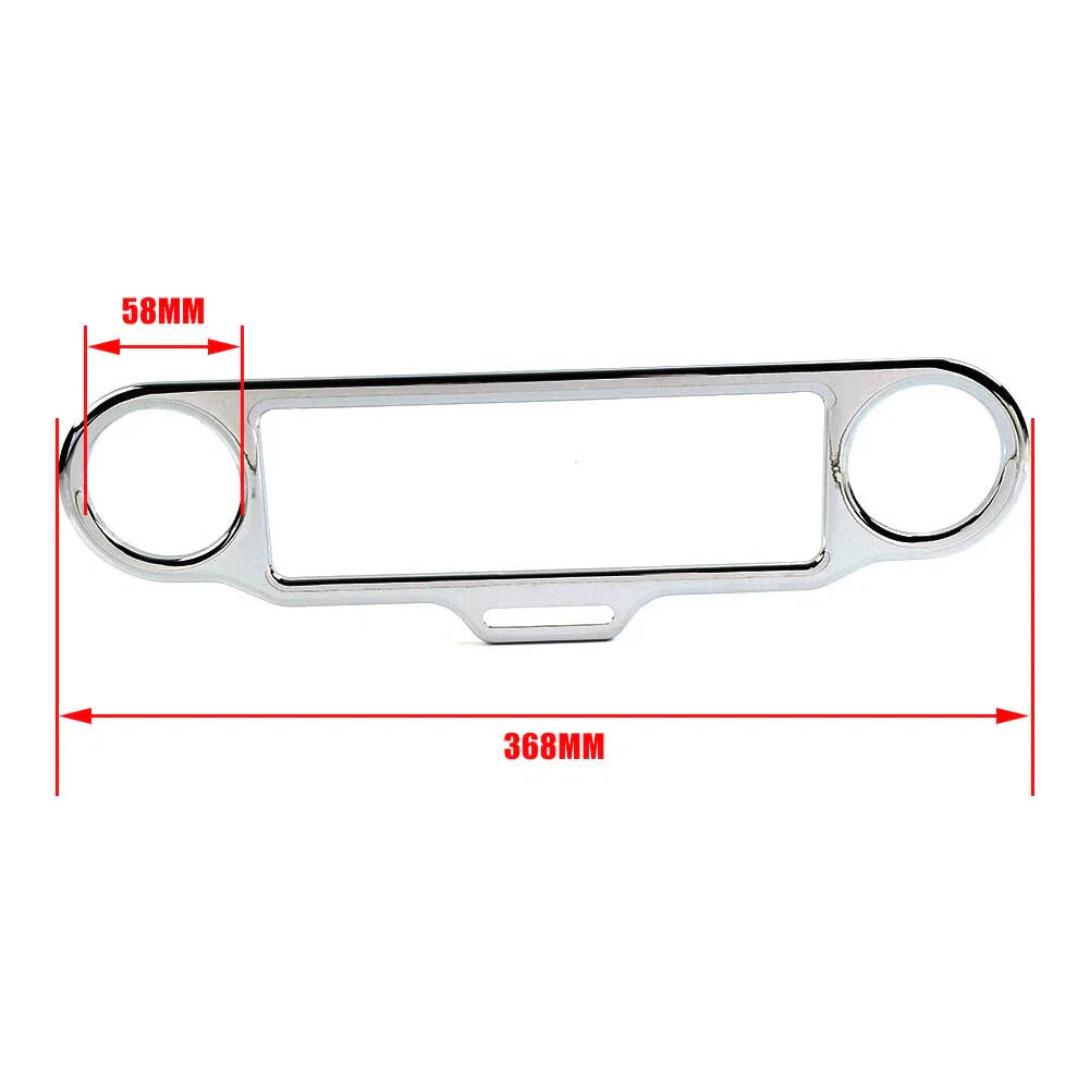 Fairing Stereo Accent Trim Ring for Harley Electra Glide Trike (96-13)