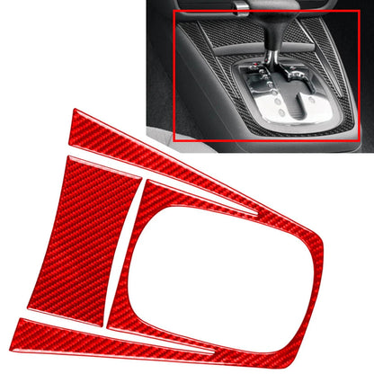 Red Gear Shift Panel Cover Trim for Volkswagen Passat B5 (2001-2005)