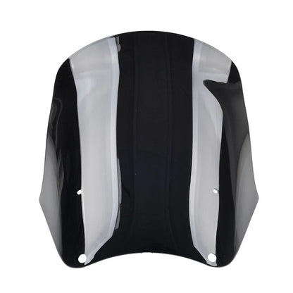 15" Black Windshield for Harley Dyna Low Rider Fat Street Bob (2006-2017)