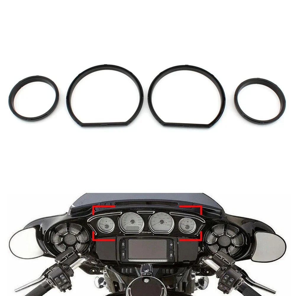 Instrument Board Gauge Bezel for Harley Touring Electra Street Glide (2009-2023)