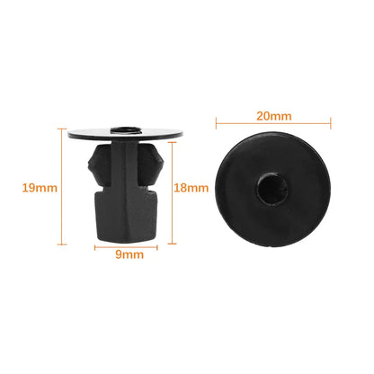 40 x Plastic Rivet Bumper Fasteners for Toyota Lexus (2000-2023)