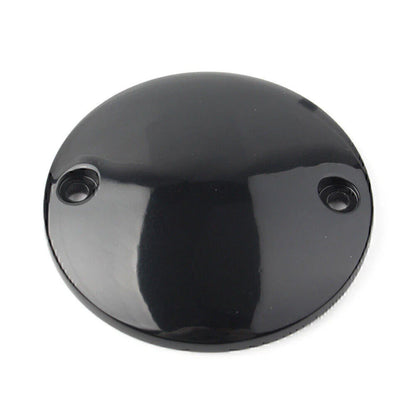 Flat Black Timer Ignition Points Cover for Harley Sportster XL 883 1200 (72-17)
