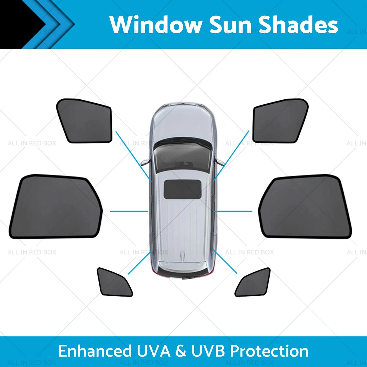Magnetic Mesh Sun Blind Shades for Volvo XC60 (2017-2024)