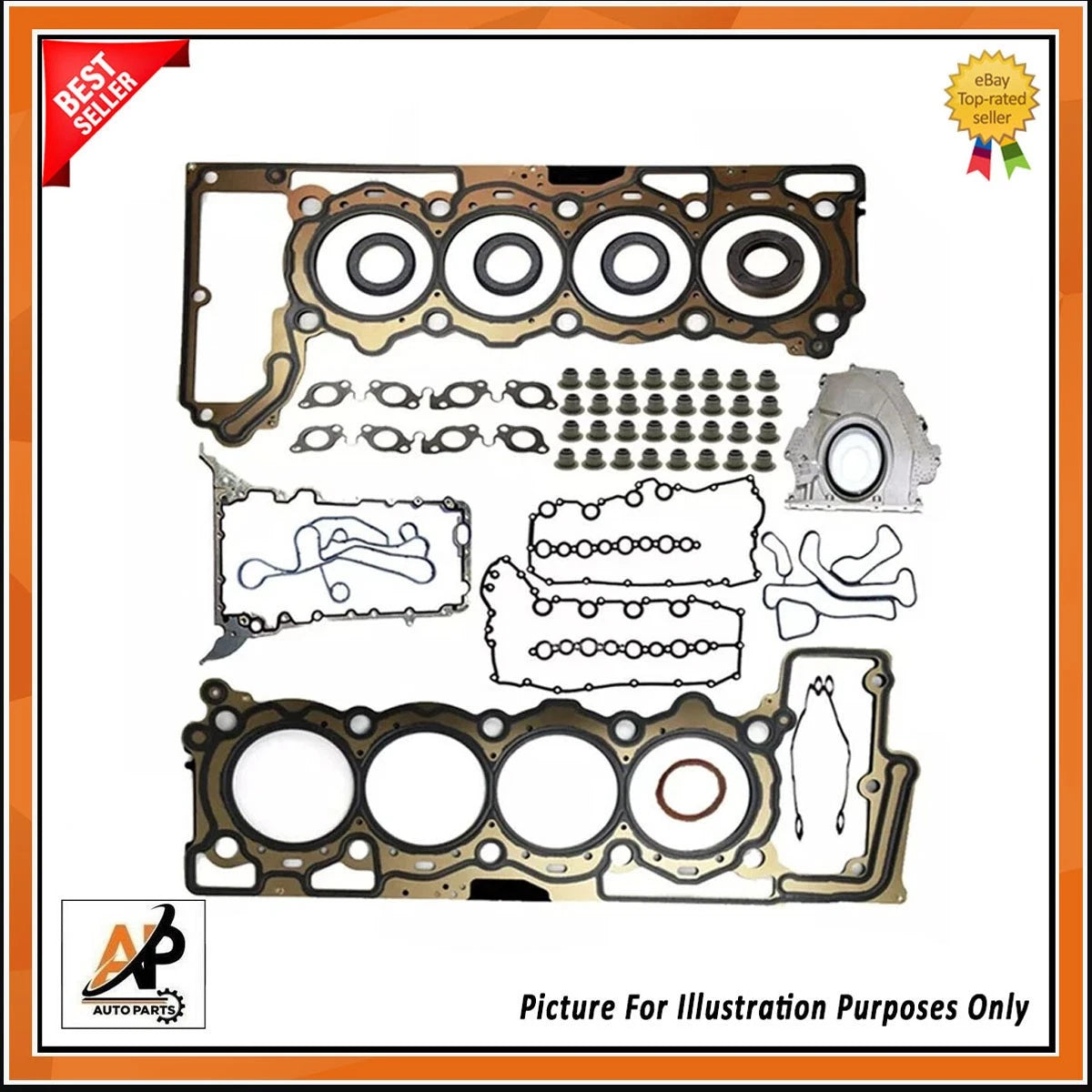 Crankshaft Rebuild Kit Alloy Steel for Range Rover Sport II L494 (2014–2019)
