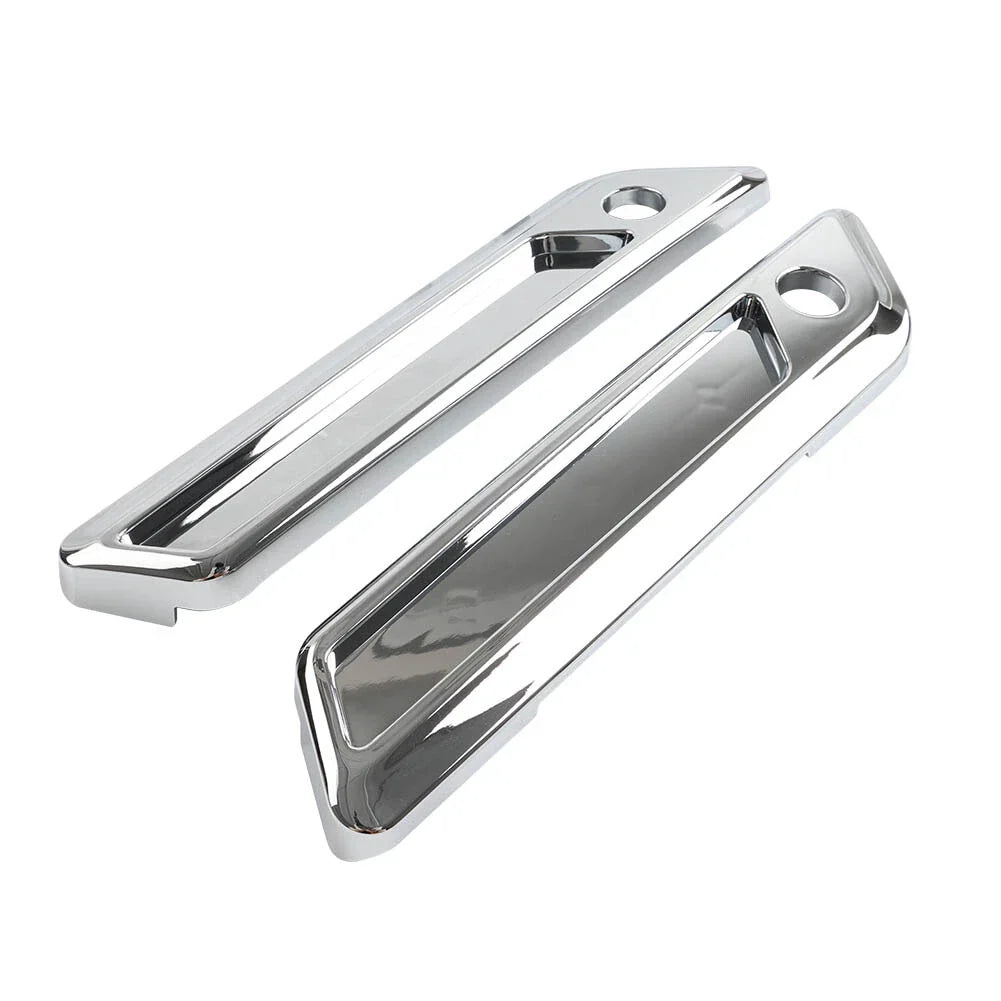 Saddle Bag Hinge Latch Covers Chrome for Harley Touring Electra Glide (2014-2023)