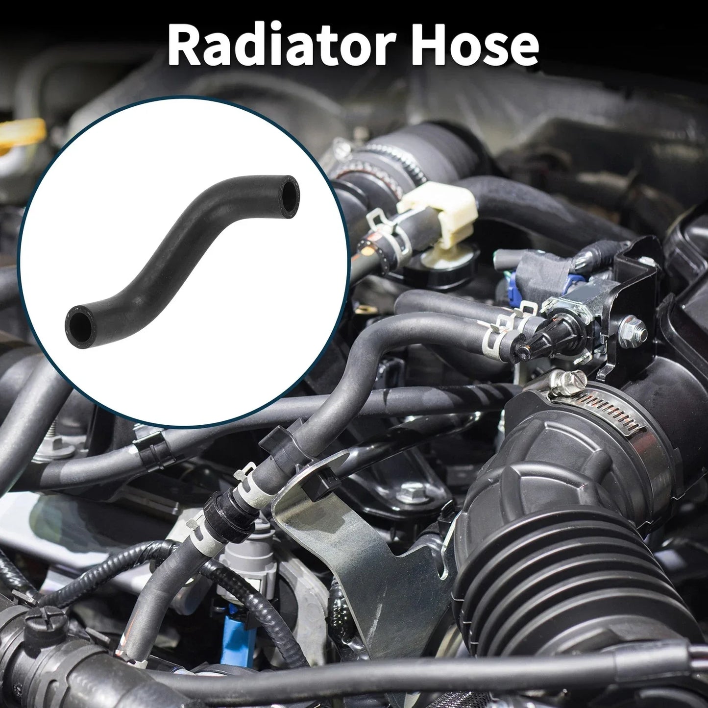 Radiator Hose for Mercedes-Benz Vito 2010-2014 Rubber Coolant Hose