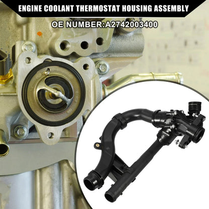 Engine Coolant Thermostat Housing for Mercedes-Benz E300 (2008-2021)