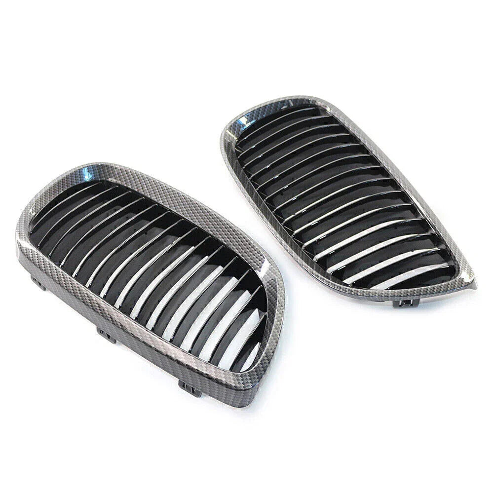 Left & Right Front Kidney Grille for BMW E92 E93 2DR LCI (2006-2009)