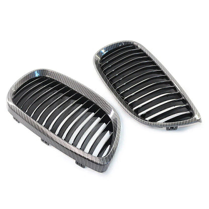 Left & Right Front Kidney Grille for BMW E92 E93 2DR LCI (2006-2009)
