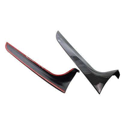 Carbon Fiber Rear Window Spoiler Trim for Audi A6 C7 (2012-2018)