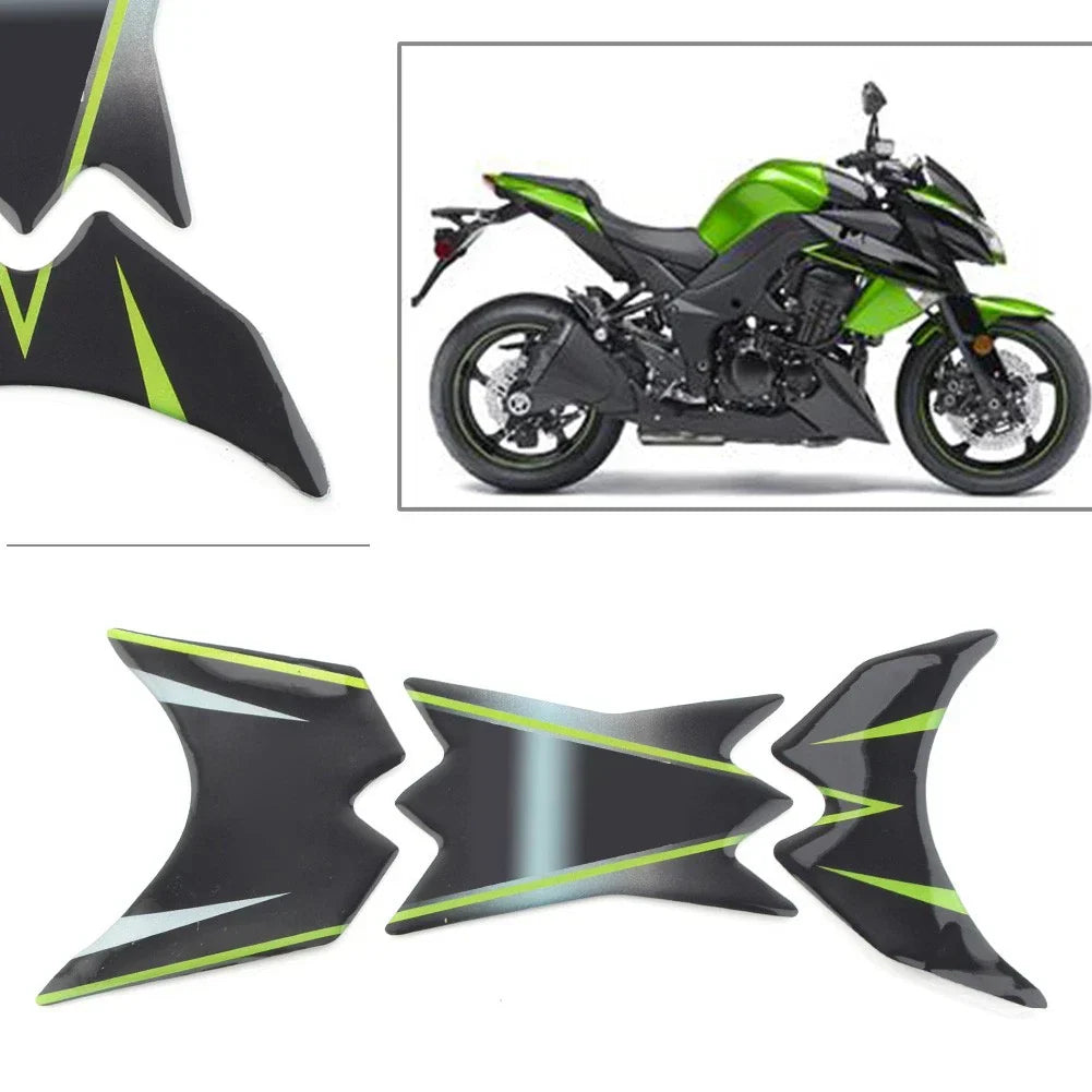 3D Tank Pad Protector Decal Sticker for Kawasaki Z1000 (2010-2023)
