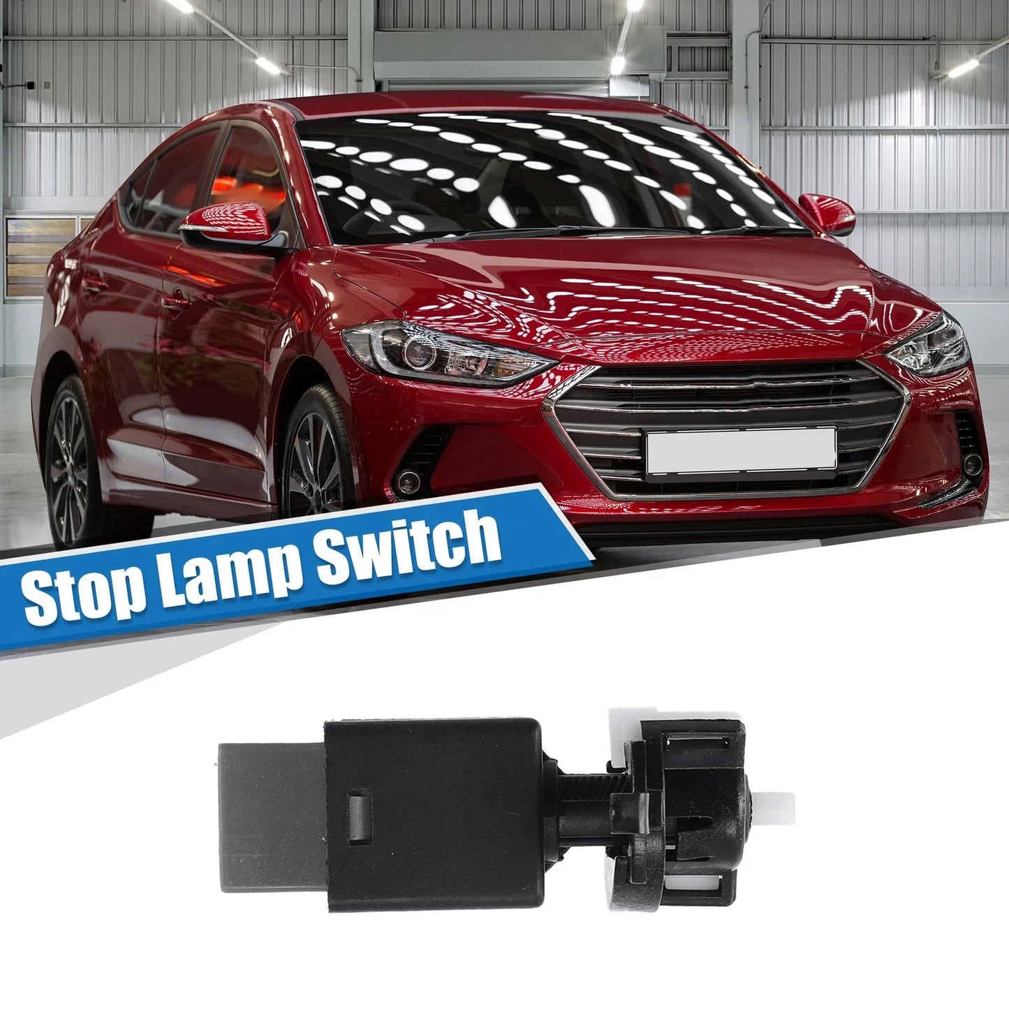 Stop Lamp Switch for Hyundai Elantra 2014-2020 - Plastic Metal Black White Gray