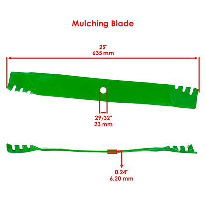 Deck Spindle Blade for John Deere 2032R 655 755 855 955 72 Inch (2000–2024)