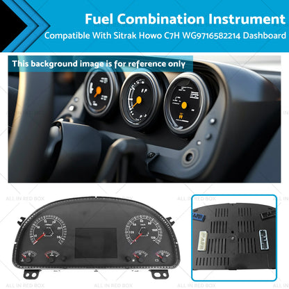 Fuel Combination Instrument for Sitrak Howo C7H