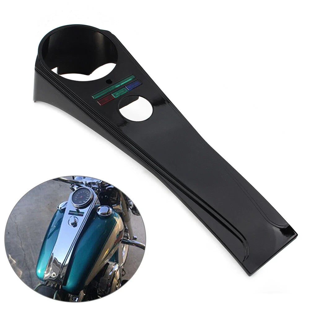 Black Long Rider Dash Panel for Harley Softail Custom (2000-2011)