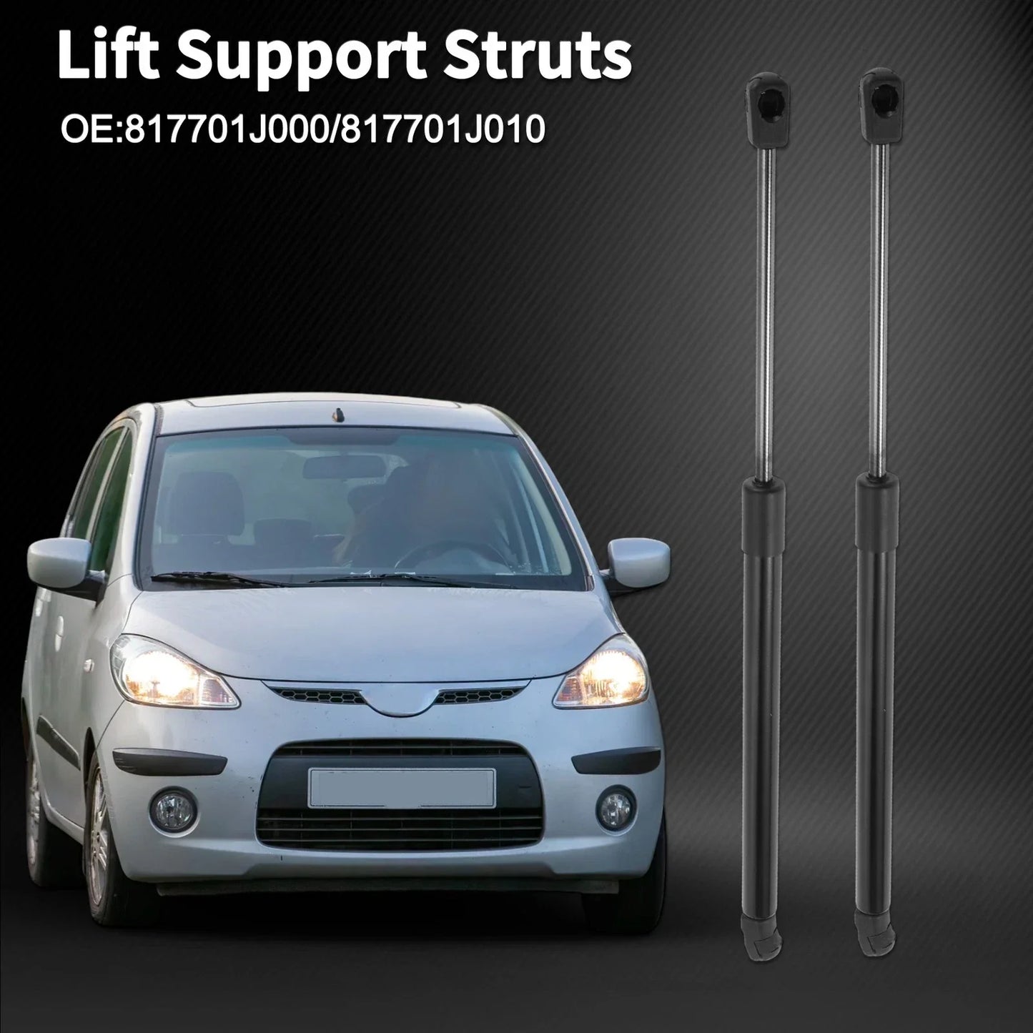 Tailgate Lift Supports for Hyundai i20 GB Hatchback (2008-2014)
