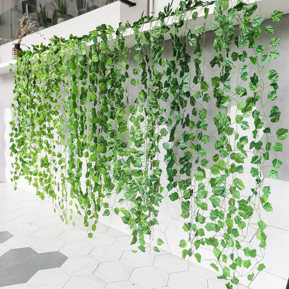 2M Artificial Ivy Vine Fake Foliage Garland for Party Decor