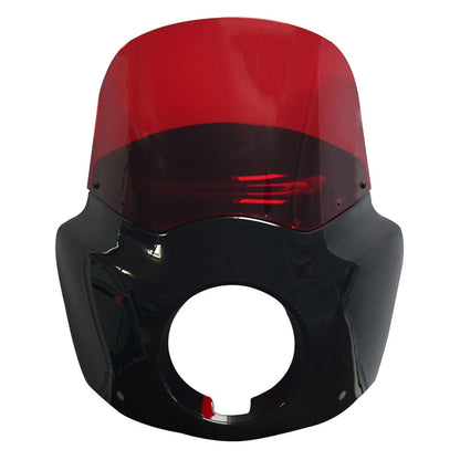 11" Headlight Fairing w/ Red Windshield for Harley Sportster 883 (2011-2022)