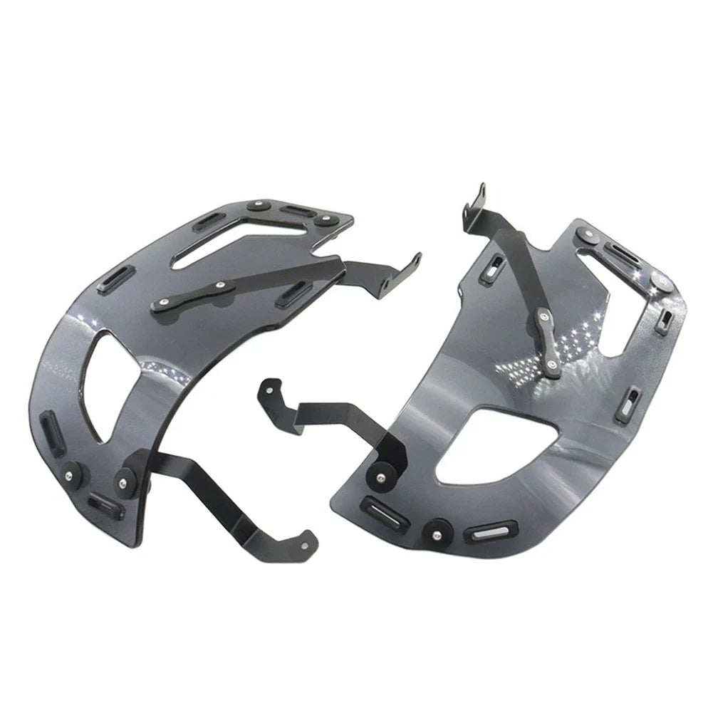 Smoke Rear Luggage Rack Sidecase Mounting for BMW K1600B K1600GA (2018-2023)