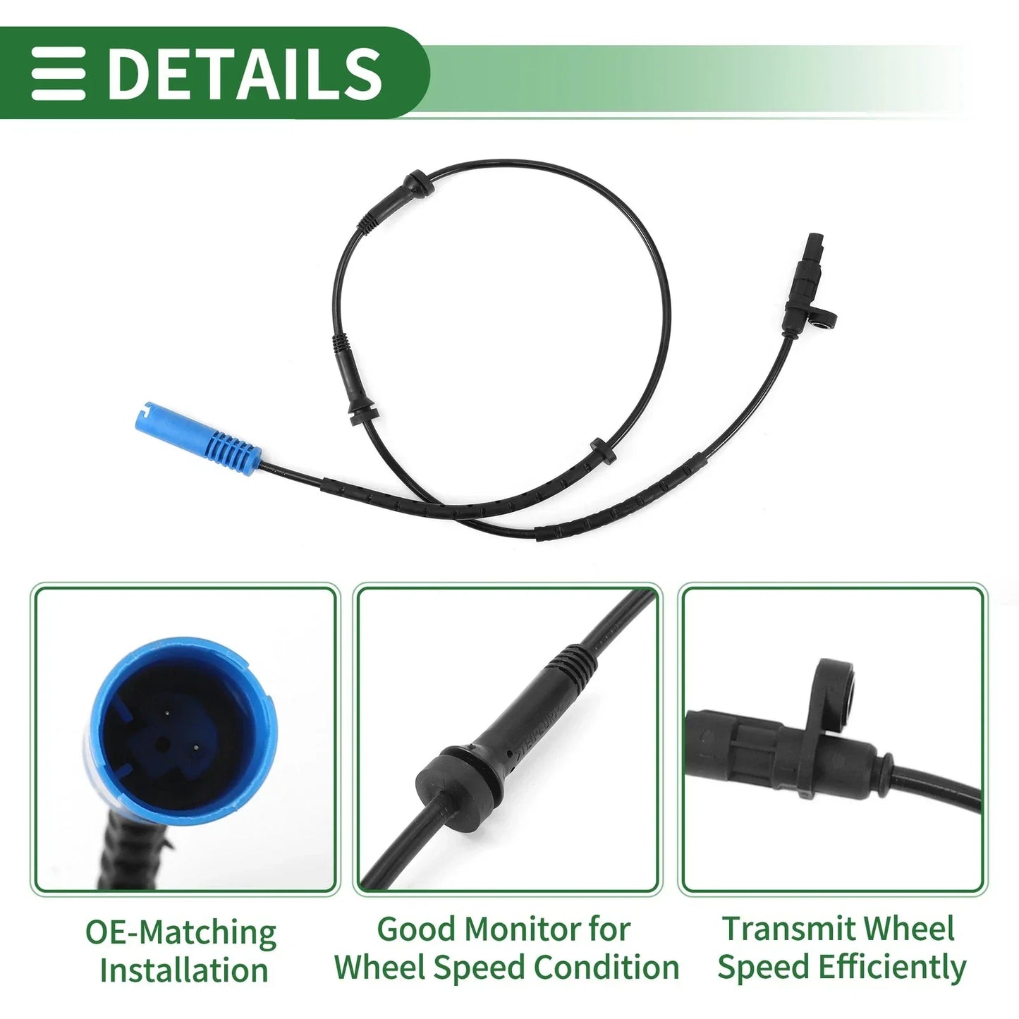 ABS Wheel Speed Sensor for BMW 525i (1999-2003)