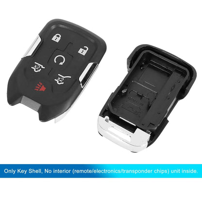 GMC Yukon XI & Chevrolet Tahoe 6 Button Key Shell Case (2015-2020)