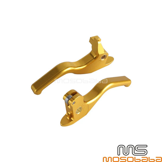 3 Finger Brake Clutch Lever Kit for Harley Softail Fat Boy FLSTFBS/FLSS