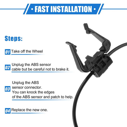 ABS Wheel Speed Sensor for Toyota Highlander Front Left Side (2001-2007)