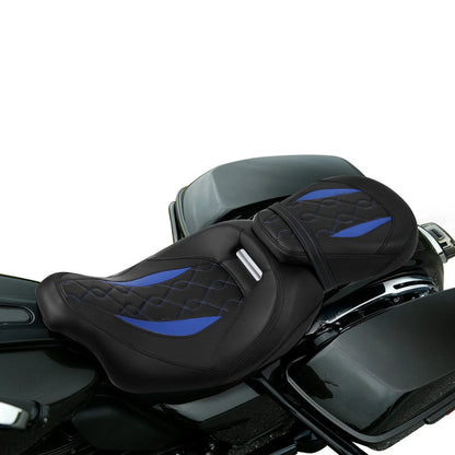 Driver Passenger Seat for Harley Touring CVO Street Glide (2009-2023)