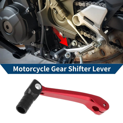 Folding Motorcycle Gear Shifter Lever for Honda CRF150F (2003-2017) Red Black