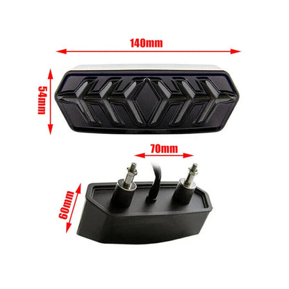 LED Integrated Brake Tail Light Turn Signals for Honda MSX GROM 125