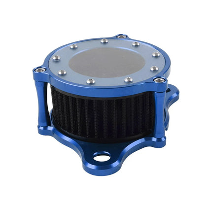 Blue Clear Air Cleaner Intake Filter Kit for Harley Sportster XL 883 XL 91-22