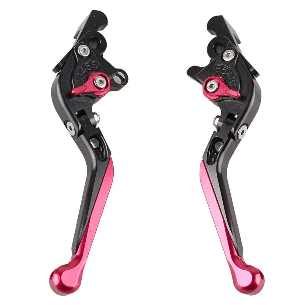 Foldable Brake Clutch Levers for MV Agusta Brutale 675 12-14, 800 13 Black