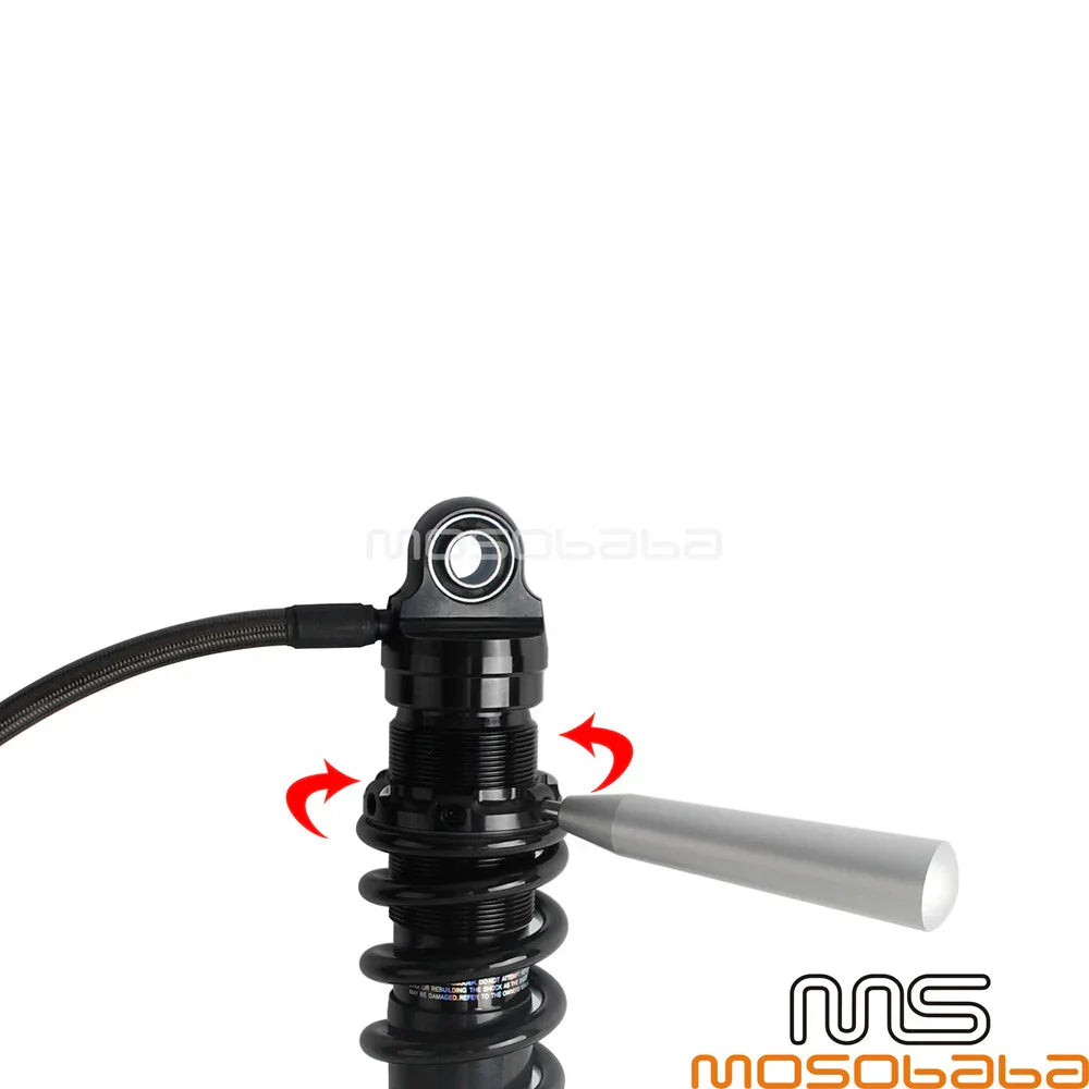 Remote Reservoir Rear Shocks for Harley Touring Electra Glide (2014-2023)