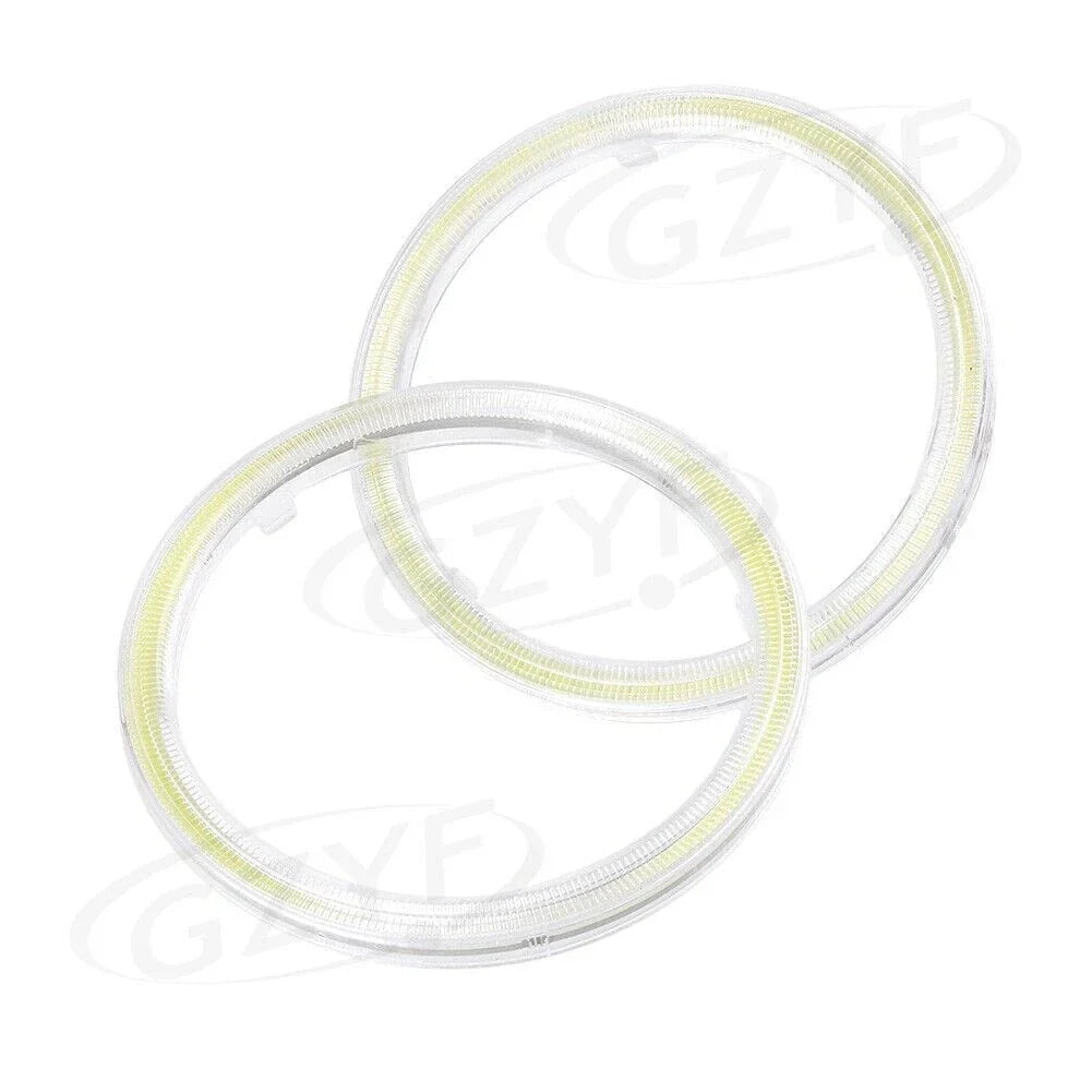 12V-24V 90mm LED Halo Lamp Angel Eyes Fog Light for Car