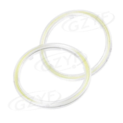 12V-24V 90mm LED Halo Lamp Angel Eyes Fog Light for Car