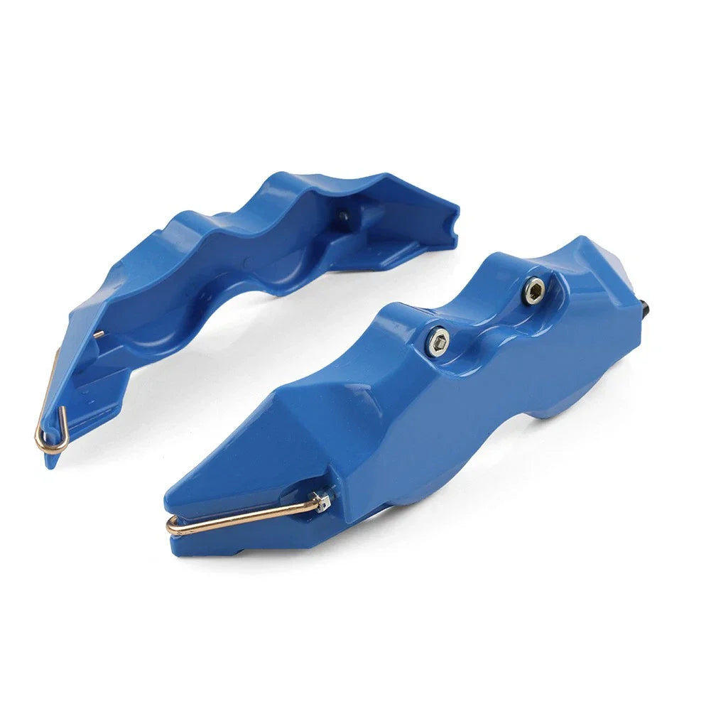 Large 3D Style Blue Disc Brake Caliper Covers for Car Auto (Universal)