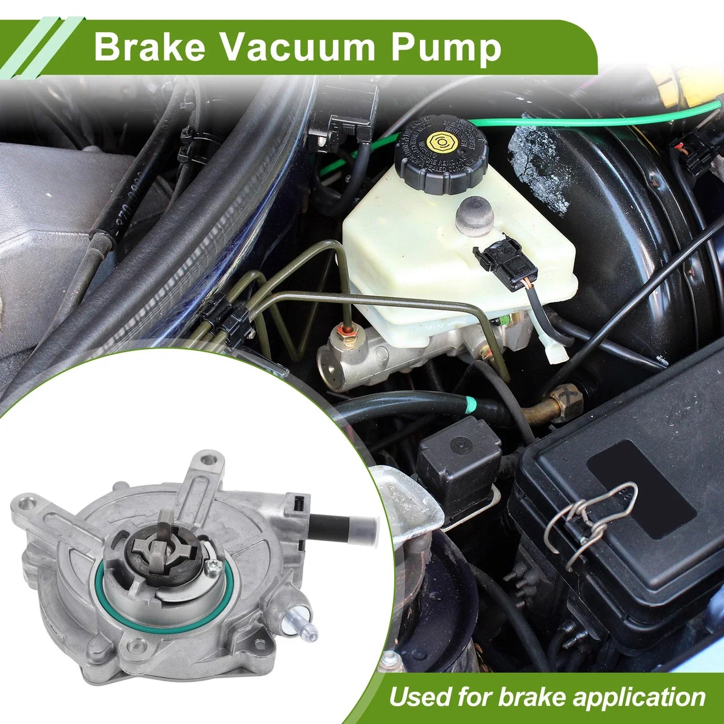 Brake Vacuum Pump for Mercedes-Benz SLK300 2009-2011 (2009-2011)