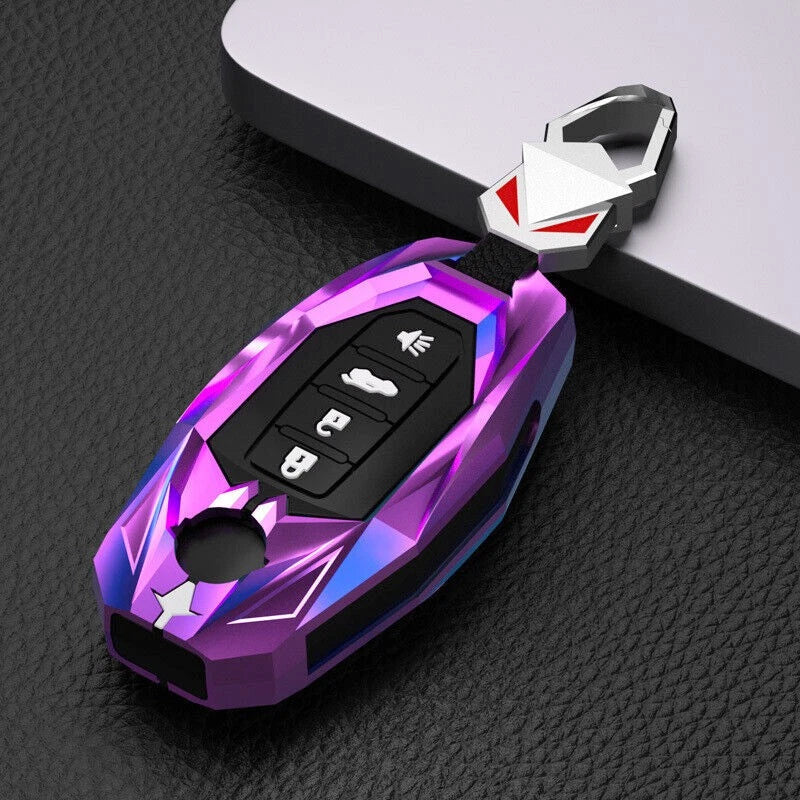 Zinc Alloy Smart Remote Key Fob Case Cover for Nissan Infiniti ()